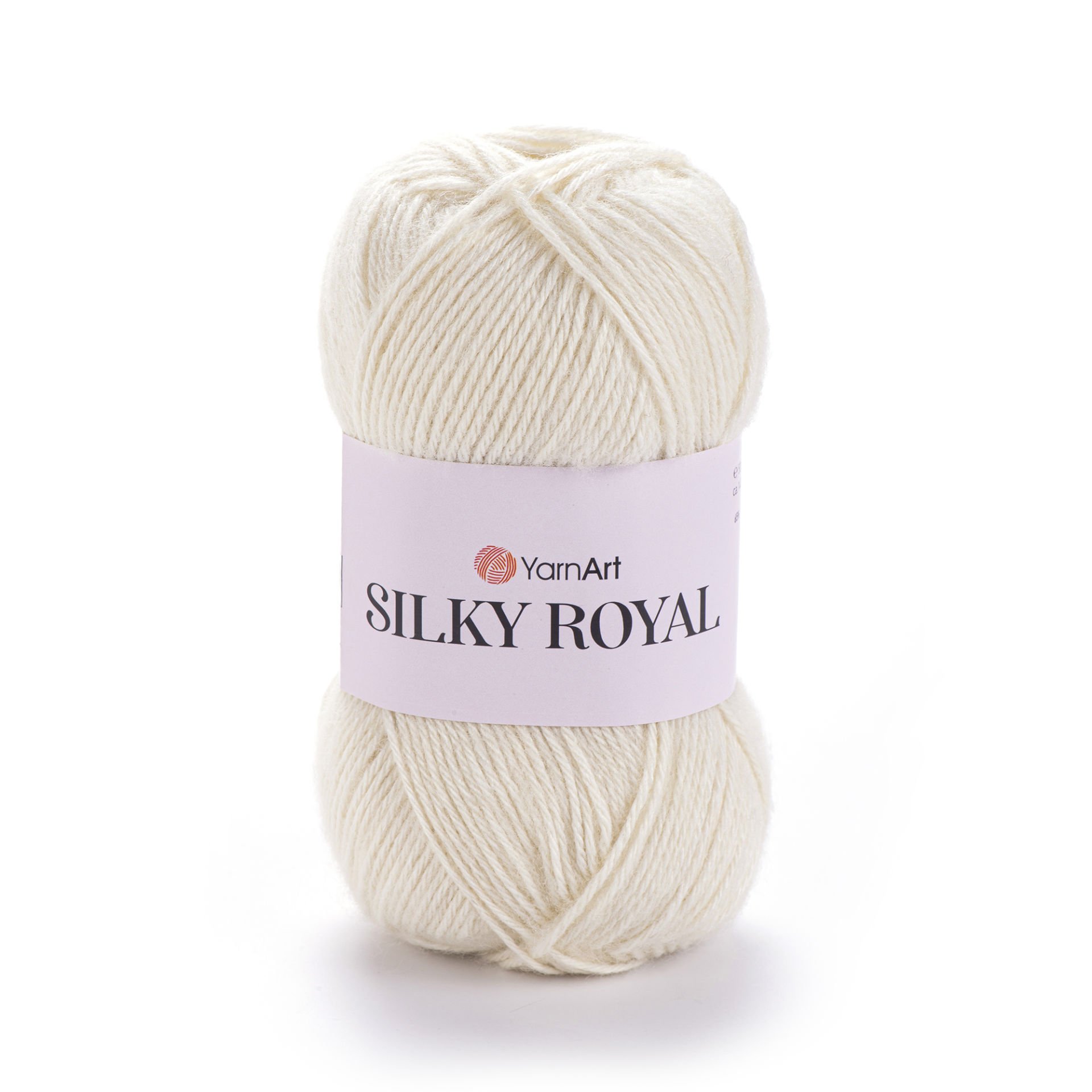YARNART SILKY ROYAL - KNITTING YARN CREAM - 430