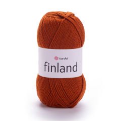 YARNART FINLAND - KNITTING YARN TERRACOTTA - 847