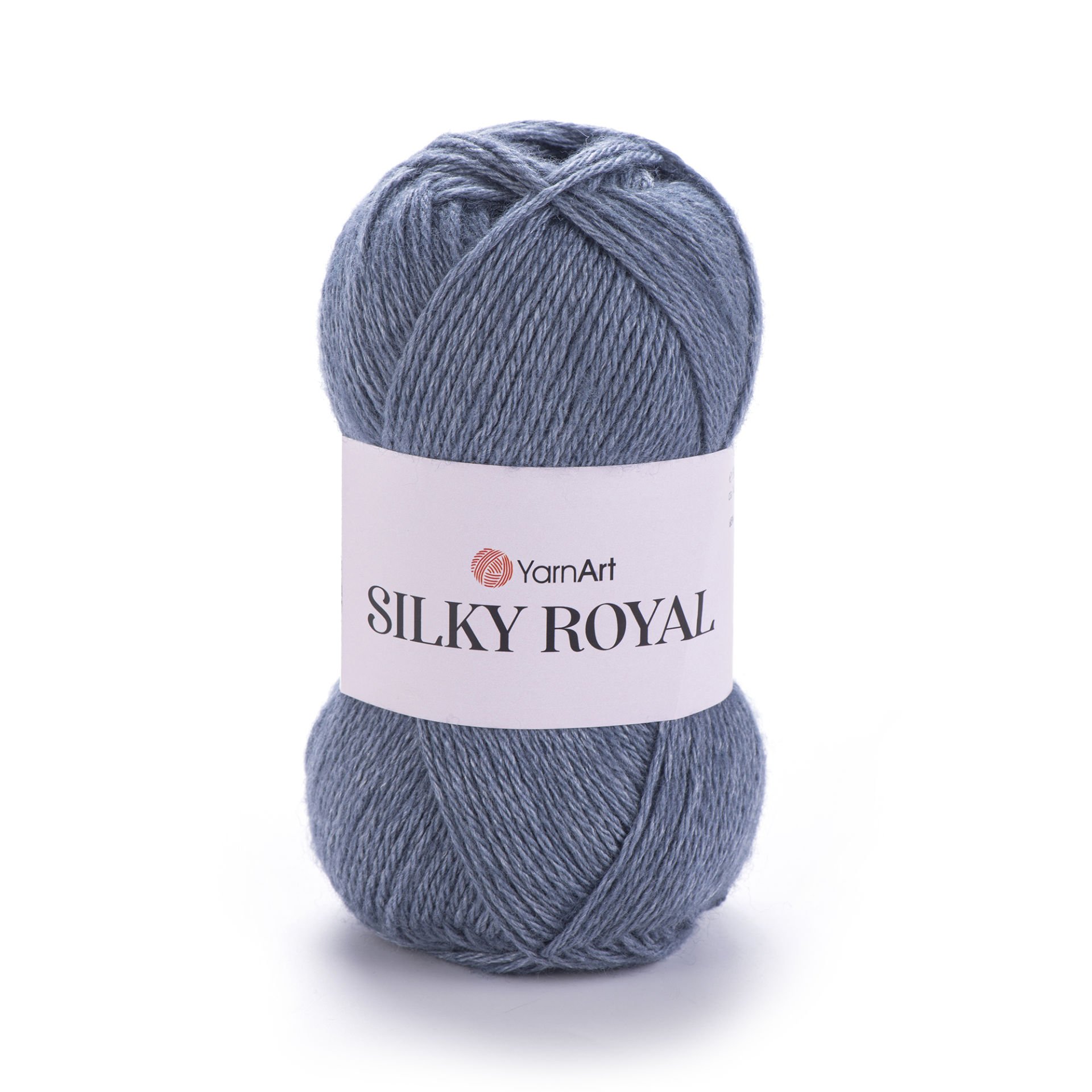 YARNART SILKY ROYAL - KNITTING YARN BLUE-GREY - 431