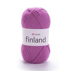 YARNART FINLAND - KNITTING YARN DARK PINK - 849