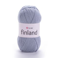 YARNART FINLAND - KNITTING YARN BLUE-GREY - 3072