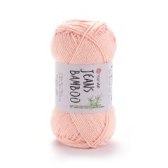 YARNART JEANS BAMBOO - KNITTING YARN PINKISH ORANGE - 111