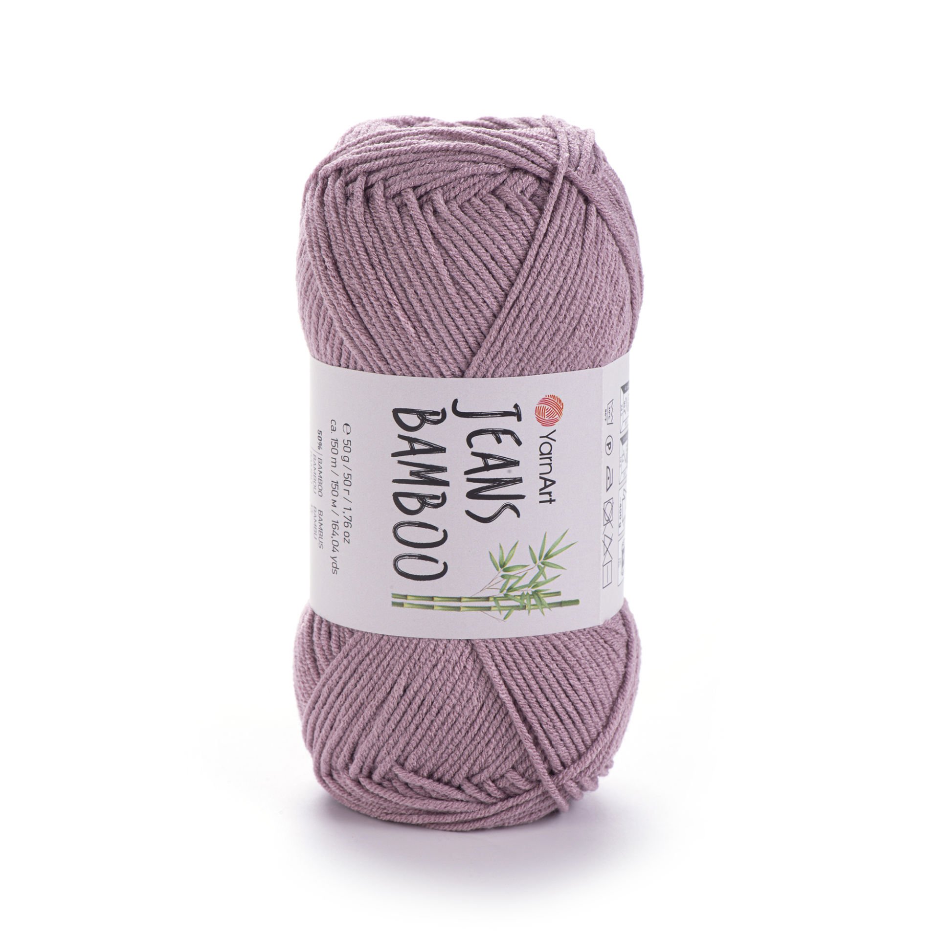 YARNART JEANS BAMBOO - KNITTING YARN LAVENDER - 113