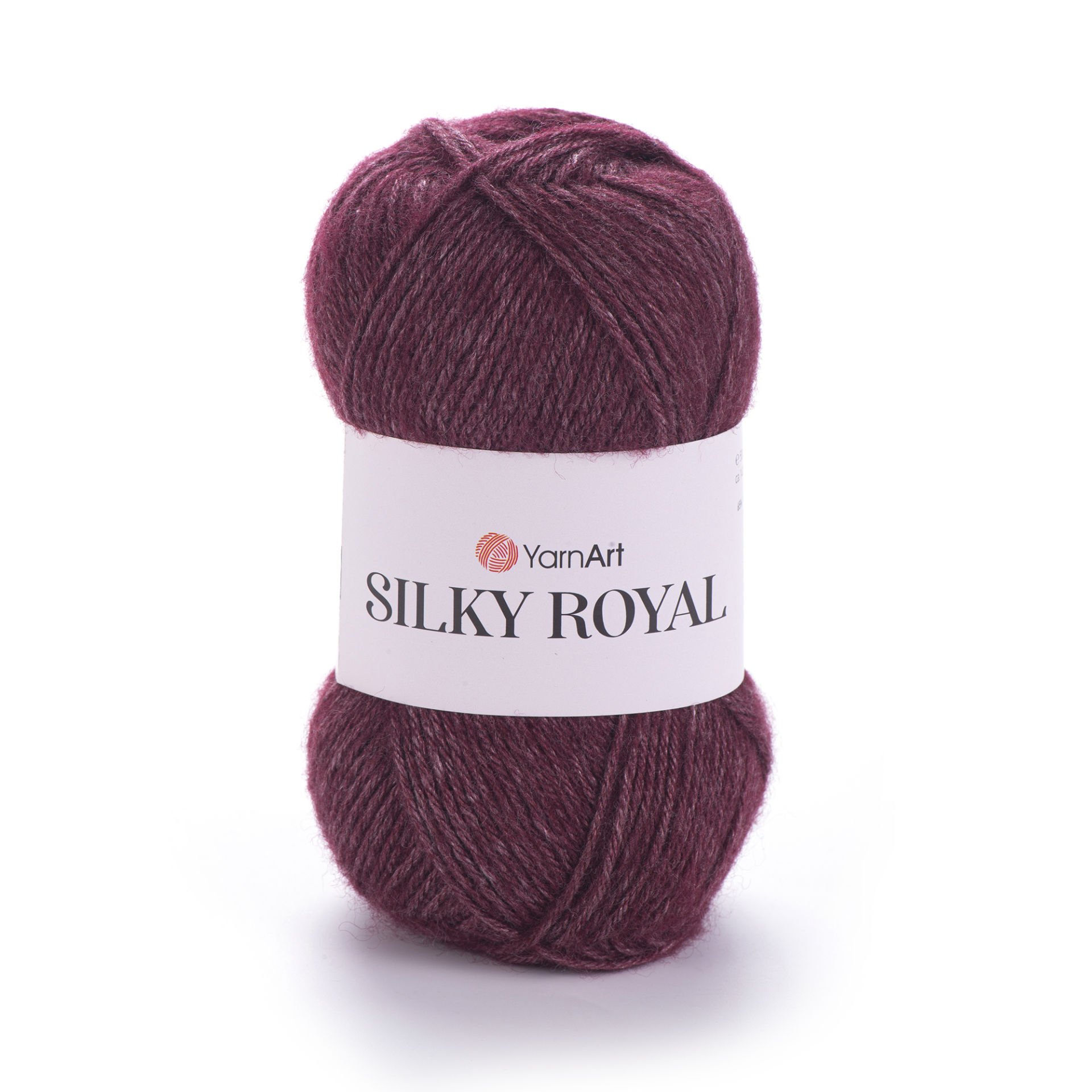 YARNART SILKY ROYAL - KNITTING YARN CHERRY RED - 444