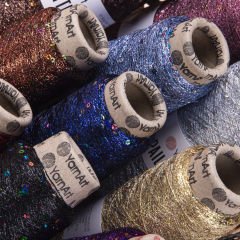 YARNART PAILLETTES - KNITTING YARN COPPER - 8005