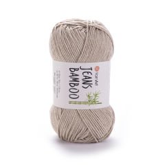 YARNART JEANS BAMBOO - KNITTING YARN STONE COLOR - 129