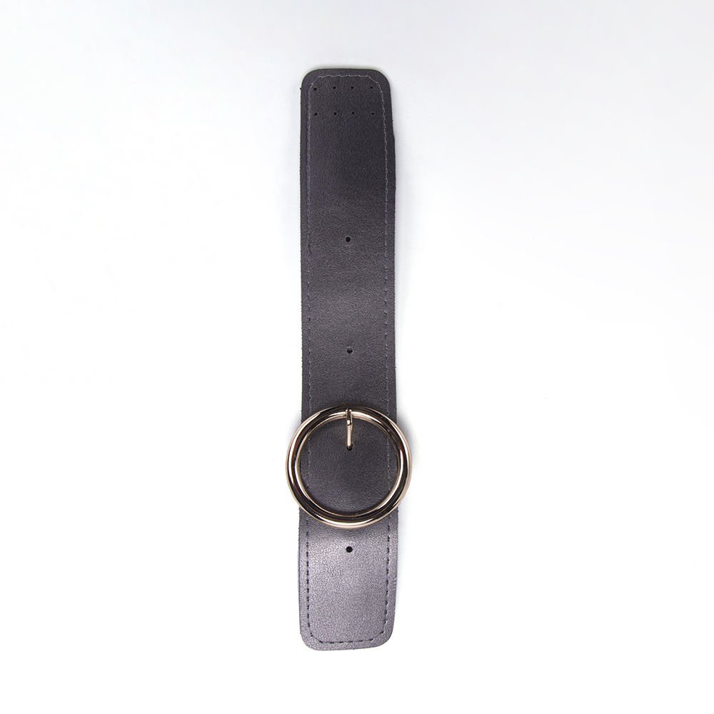 MAGNETIC BAG CLOSURE WITH ROUND CLASP GREY