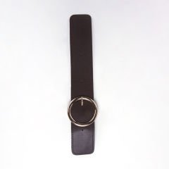 MAGNETIC BAG CLOSURE WITH ROUND CLASP BROWN