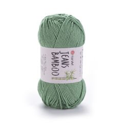 YARNART JEANS BAMBOO - KNITTING YARN PETROL GREEN - 138