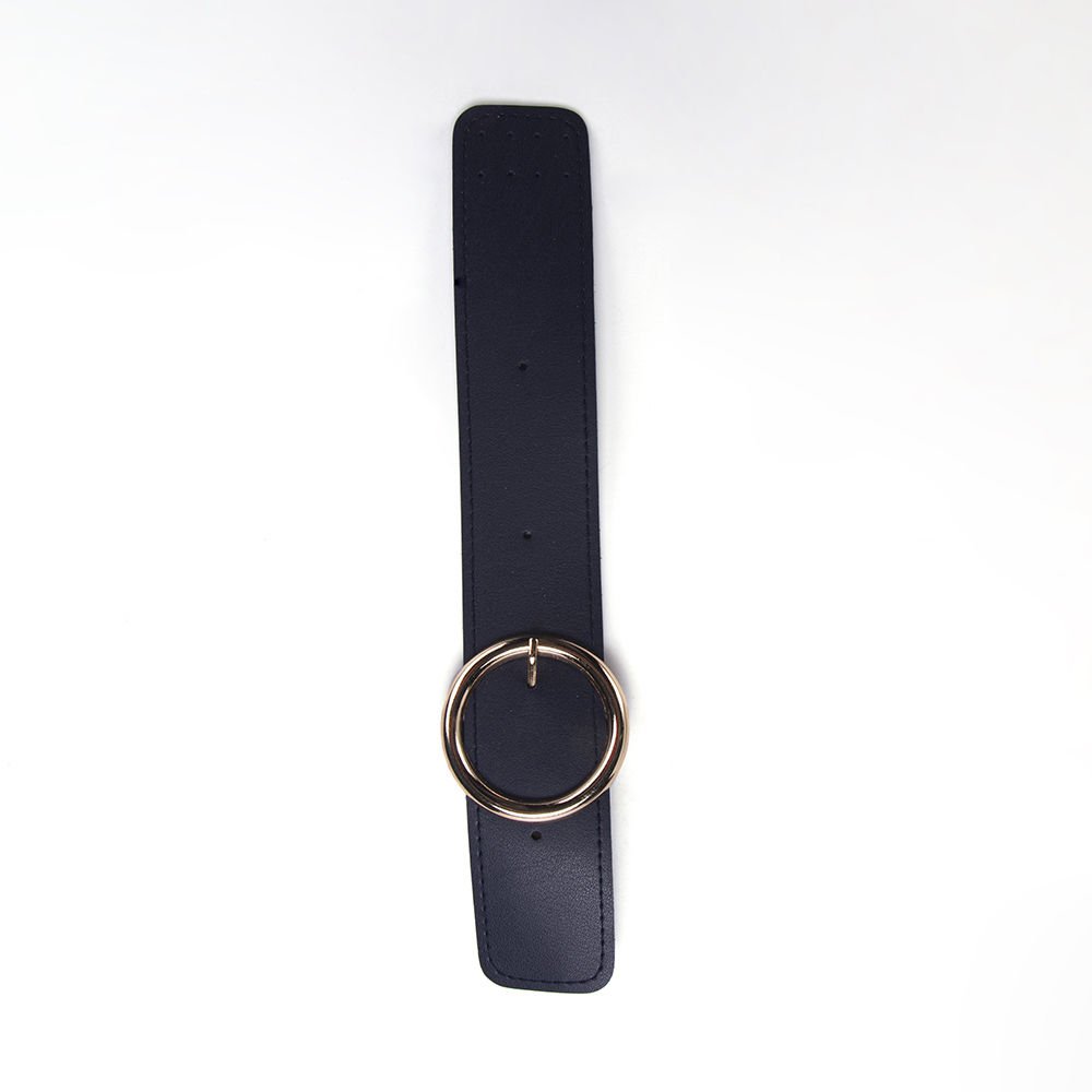 MAGNETIC BAG CLOSURE WITH ROUND CLASP NAVY