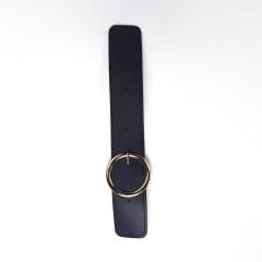 MAGNETIC BAG CLOSURE WITH ROUND CLASP NAVY