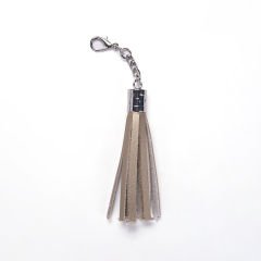 LEATHER BAG TASSEL GOLD