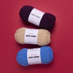 YARNART SUPER MERINO - KNITTING YARN