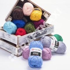 YARNART STYLE - SHINY KNITTING YARN