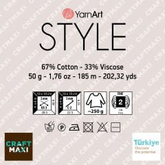 YARNART STYLE - SHINY KNITTING YARN