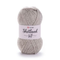 YARNART SHETLAND - KNITTING YARN SAND BEIGE - 504