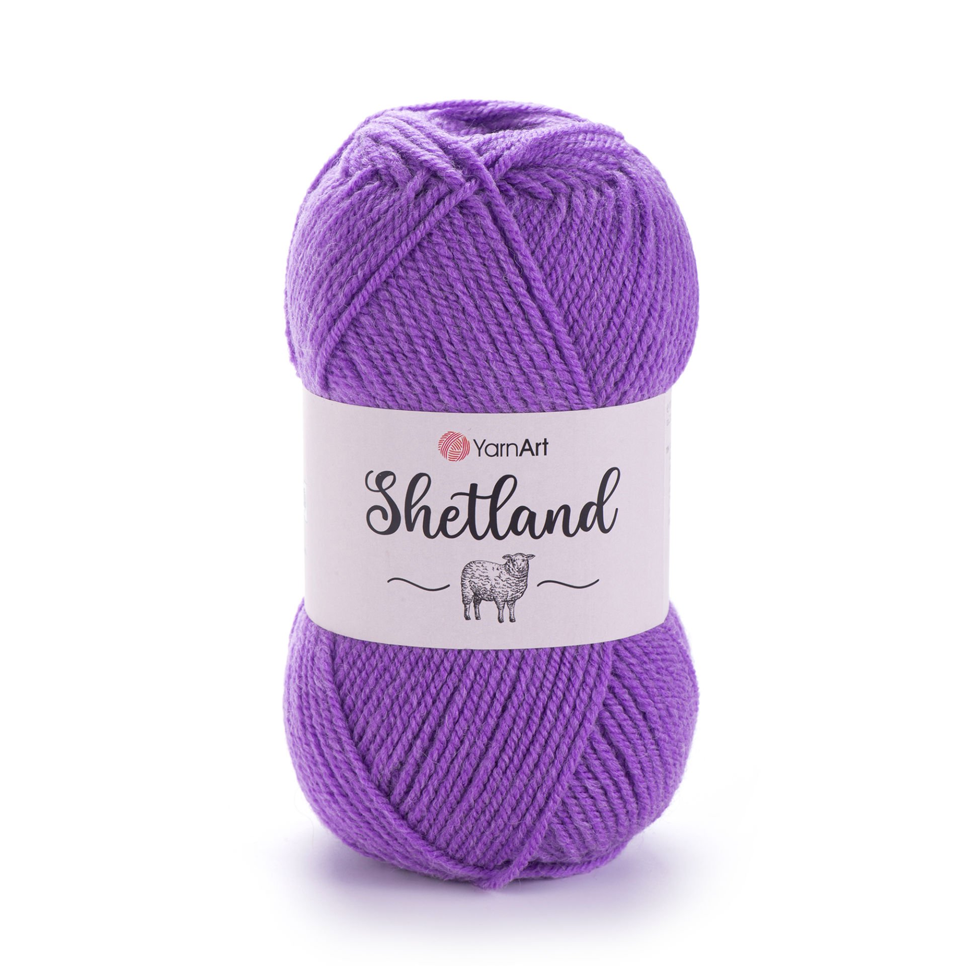 YARNART SHETLAND - KNITTING YARN LILAC - 514