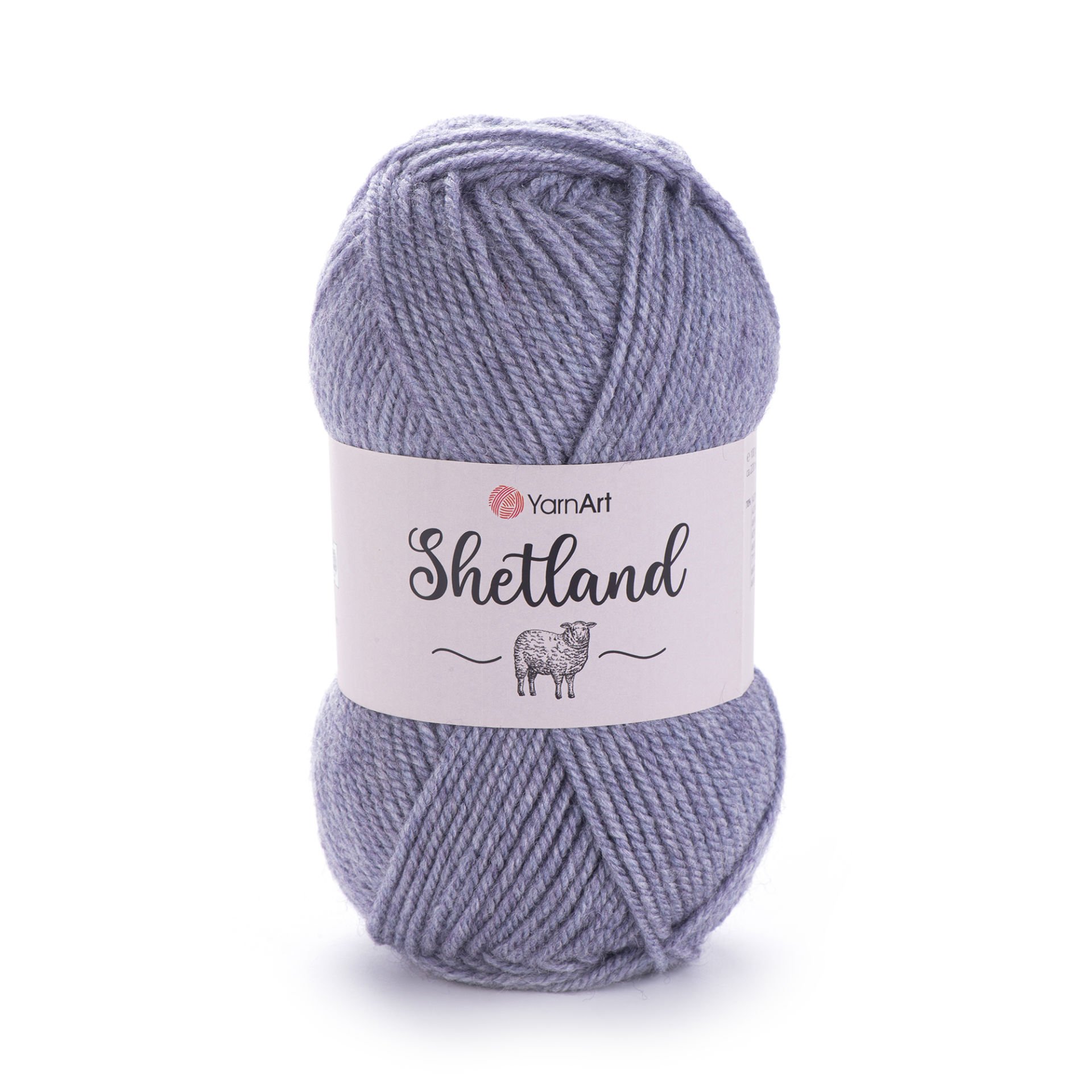 YARNART SHETLAND - KNITTING YARN LAVENDER - 515