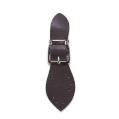 MAGNETIC BAG CLOSURE WITH CLASP BROWN