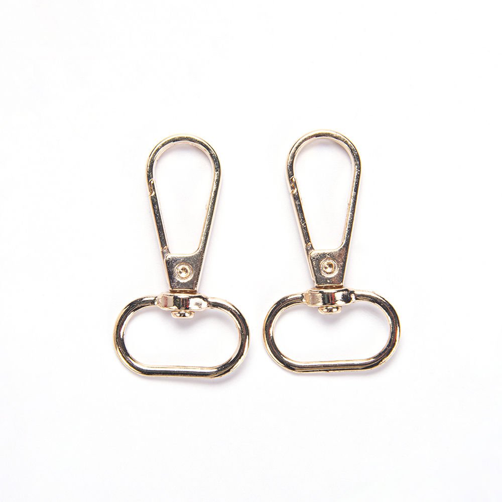 LOBSTER LOCKS 2 CM - 2 PCS GOLD