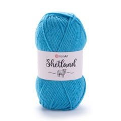 YARNART SHETLAND - KNITTING YARN TURQUOISE - 540