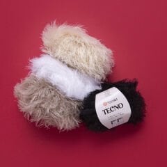 YARNART TECNO - FAUX FUR Strickgarn
