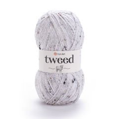 YARNART TWEED - KNITTING YARN OFF-WHITE - 220