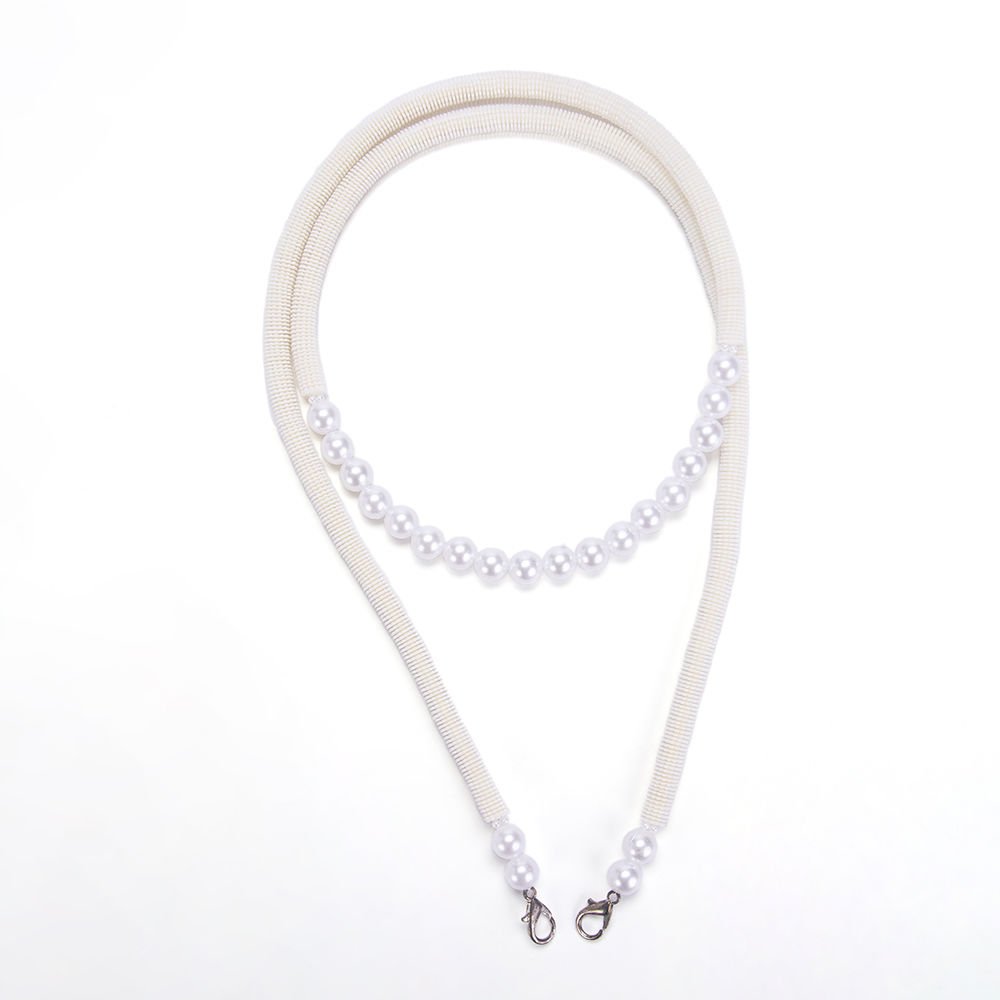 120 CM ACRYLIC BAG STRAP CREAM