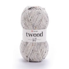 YARNART TWEED - KNITTING YARN CREAM - 221