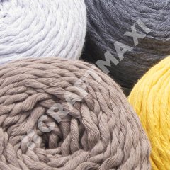 YARNART TWISTED MACRAME - MACRAME CORD PINKISH ORANGE - 767
