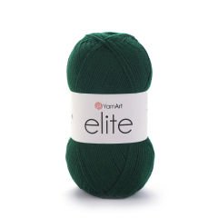 YARNART ELITE - KNITTING YARN EMERALD GREEN - 590