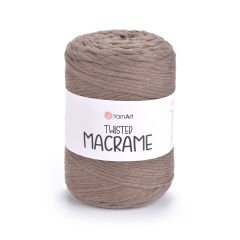 YARNART TWISTED MACRAME - MACRAME CORD TAUPE - 788