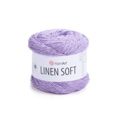 YARNART LINEN SOFT - KNITTING YARN LILAC - 7325