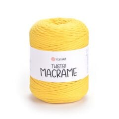 YARNART TWISTED MACRAME - MACRAME CORD MUSTARD - 764