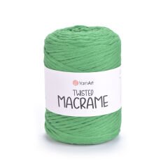 YARNART TWISTED MACRAME - MACRAME CORD DARK GREEN - 759