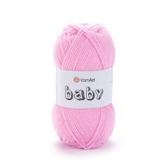 YARNART BABY - BABY YARN PINK - 217