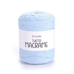 YARNART TWISTED MACRAME - MACRAME CORD BABY BLUE - 760