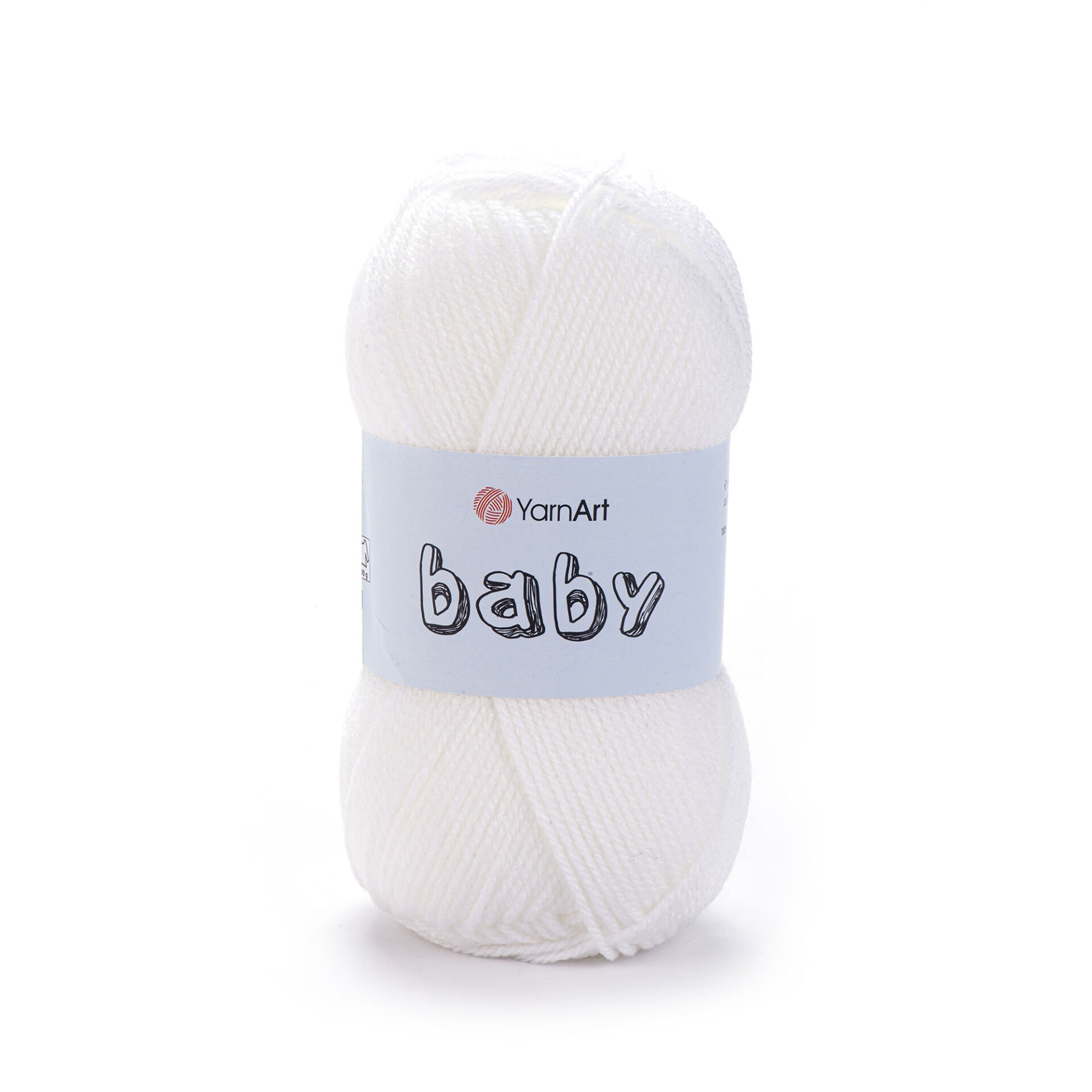 YARNART BABY - BABY YARN WHITE - 501
