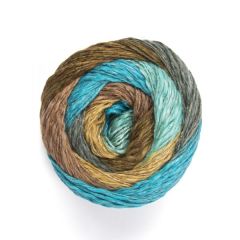 YARNART LINEN SOFT - KNITTING YARN VARIEGATED - 7409