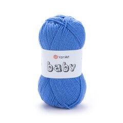 YARNART BABY - BABY YARN BLUE - 600