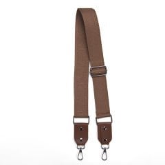 ADJUSTABLE LEATHER TIP BAG STRAP GINGER