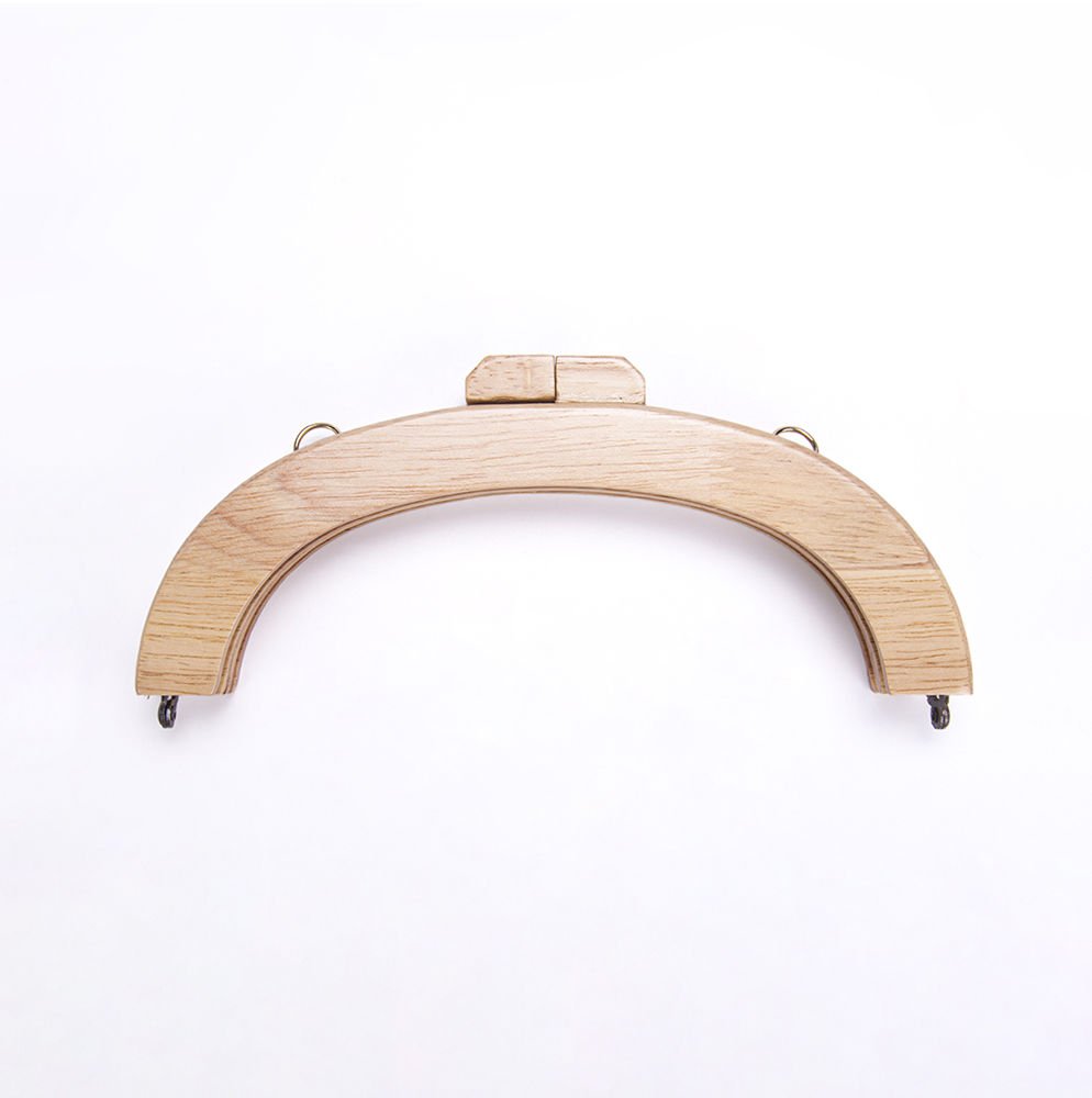 OVAL MIKNATISLI BURS 20 CM WOOD