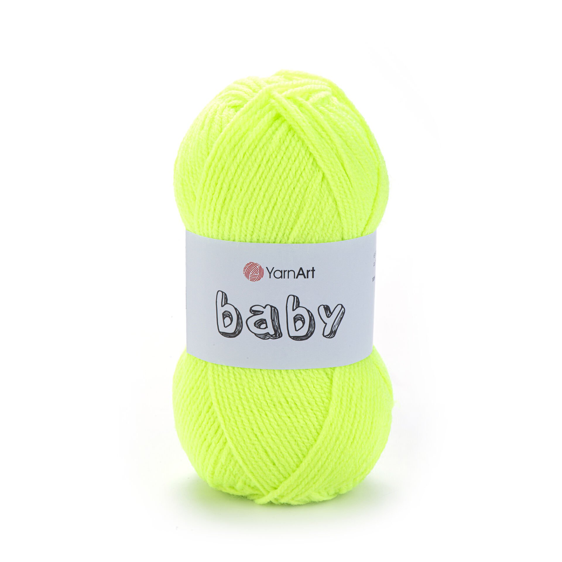 YARNART BABY - BABY YARN NEON GREEN - 8232