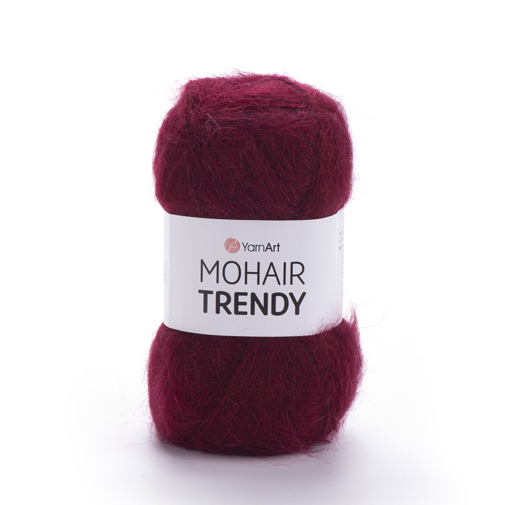 YARNART MOHAIR TRENDY - KNITTING YARN CLARET - 109