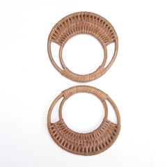 BAMBOO BAG HANDLE 17 CM - 2 PCS