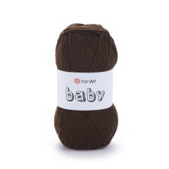 YARNART BABY - BABY YARN REDDISH BROWN - 1182