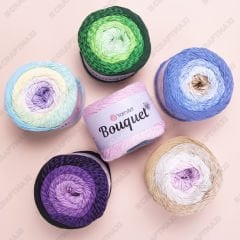 YARNART BOUQUET - MULTICOLOR KNITTING YARN