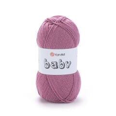 YARNART BABY - BABY YARN DUSTY ROSE - 3017