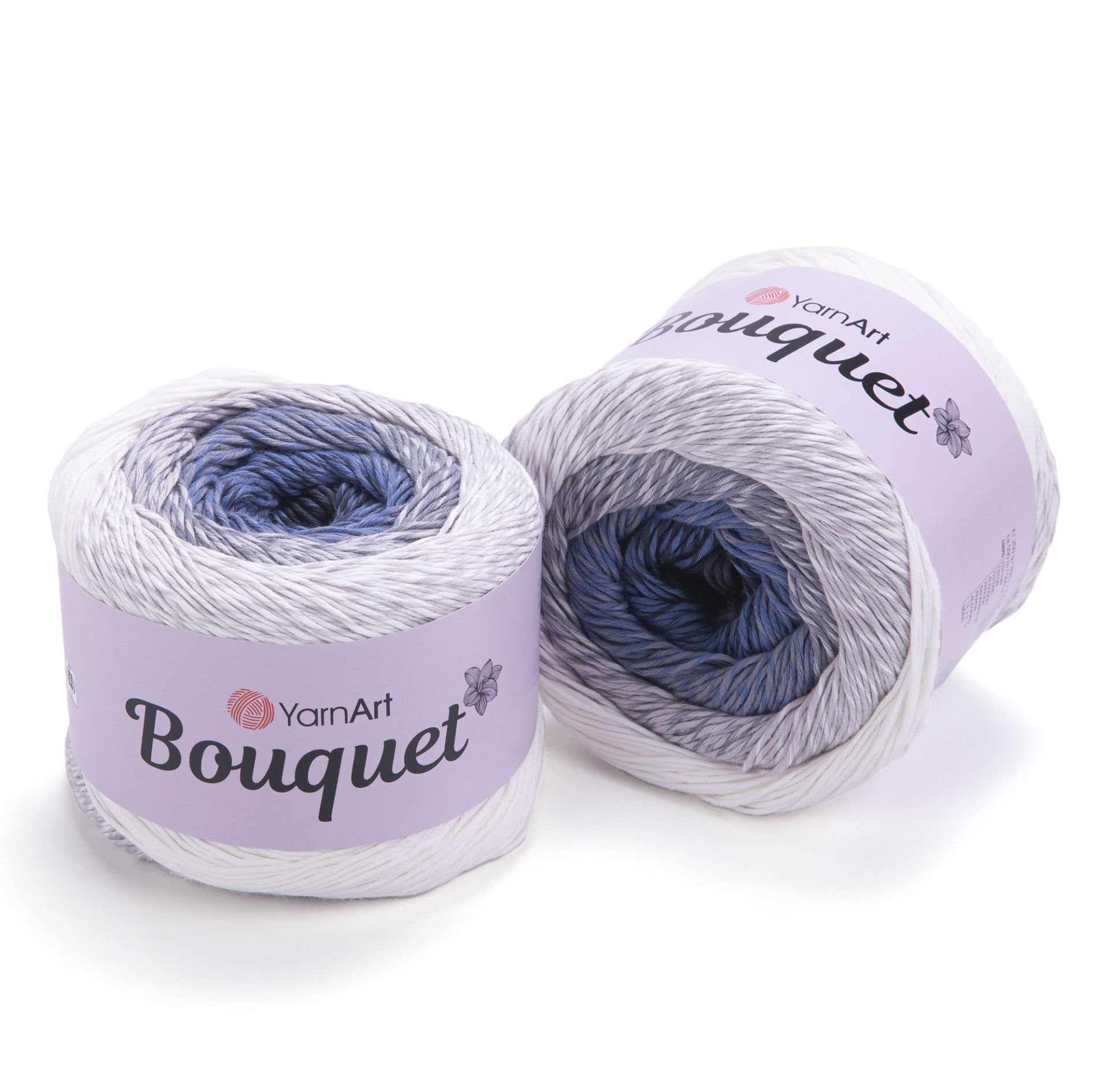 YARNART BOUQUET - MULTICOLOR KNITTING YARN VARIEGATED - 701