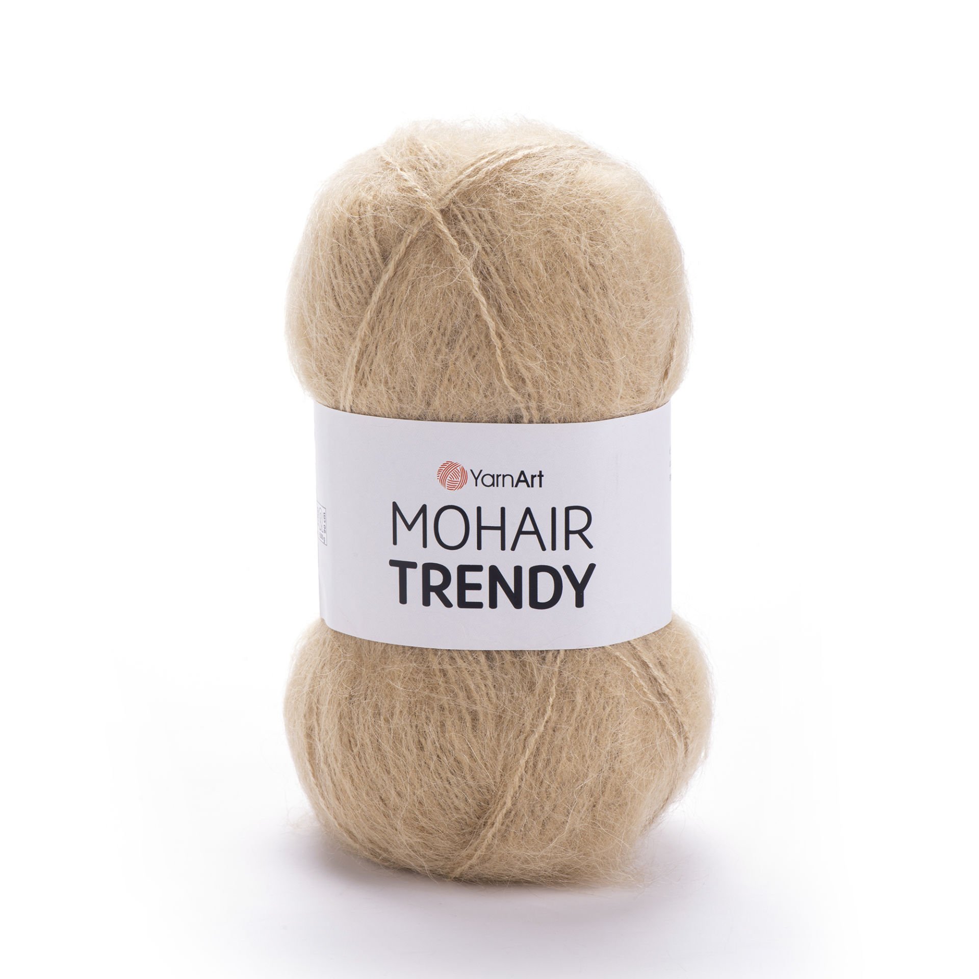 YARNART MOHAIR TRENDY - KNITTING YARN BEIGE - 134